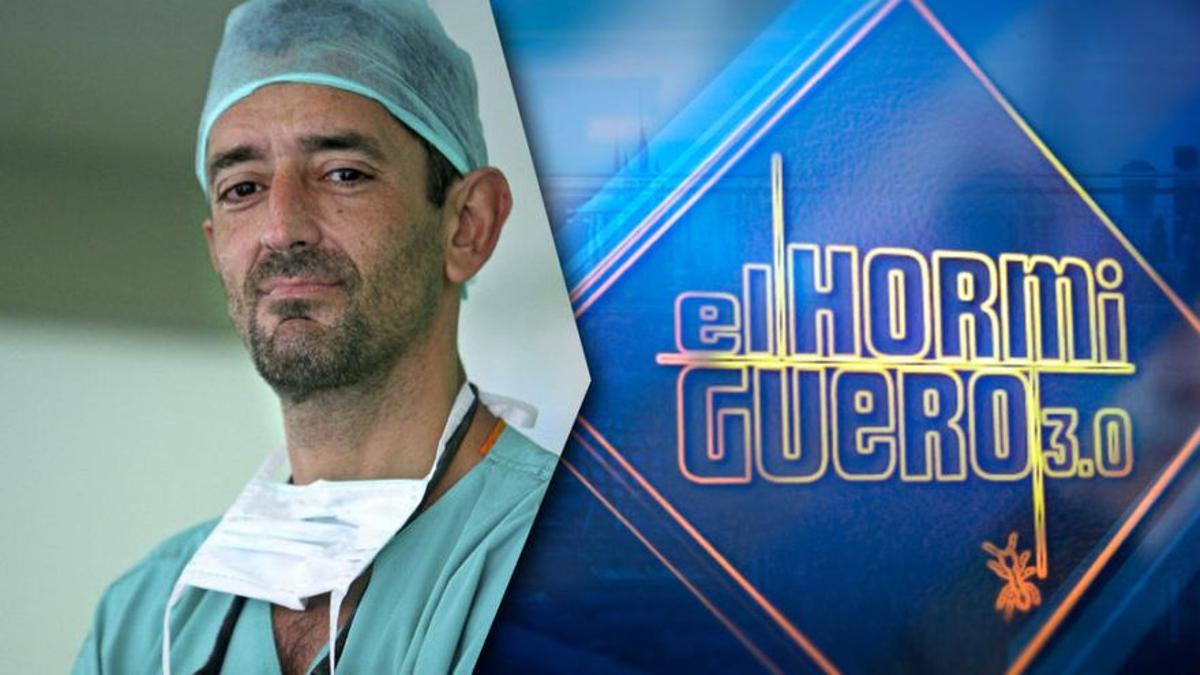El doctor Pedro Cavadas, invitado en El Hormiguero.