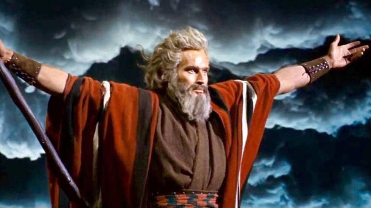 Charlton Heston en 'Los Diez Mandamientos'