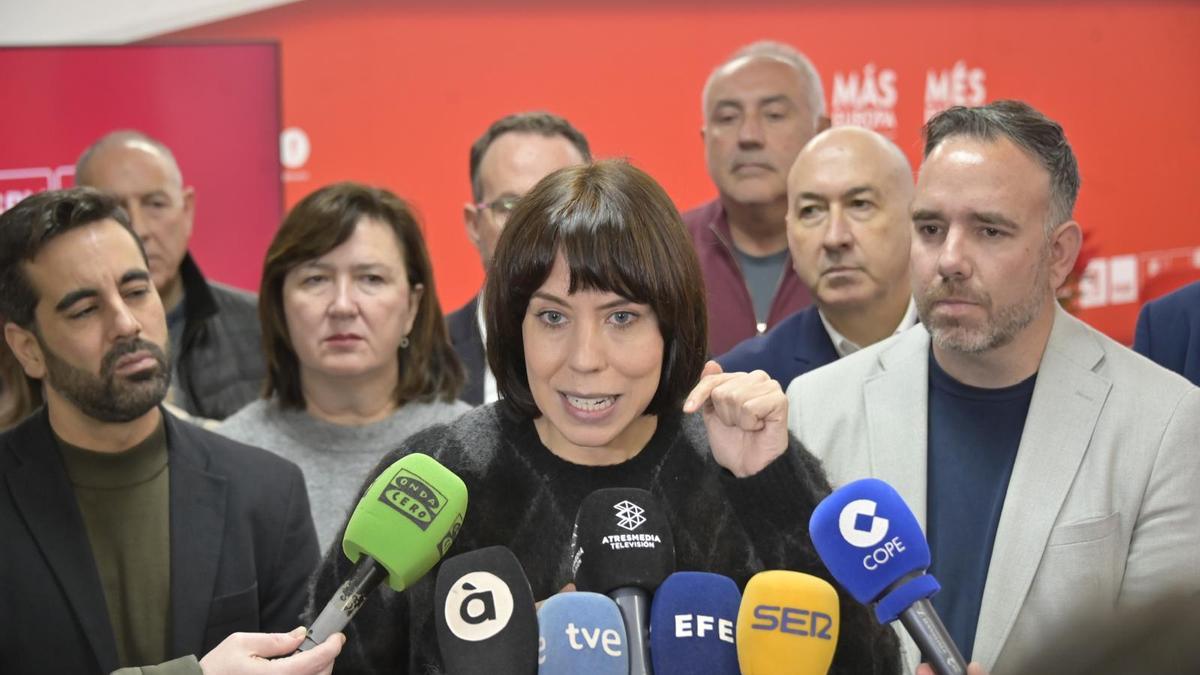 La ministra Diana Morant aseguró que los casos de corrupción del PSOE no son comparables con la financiación irregular del PP