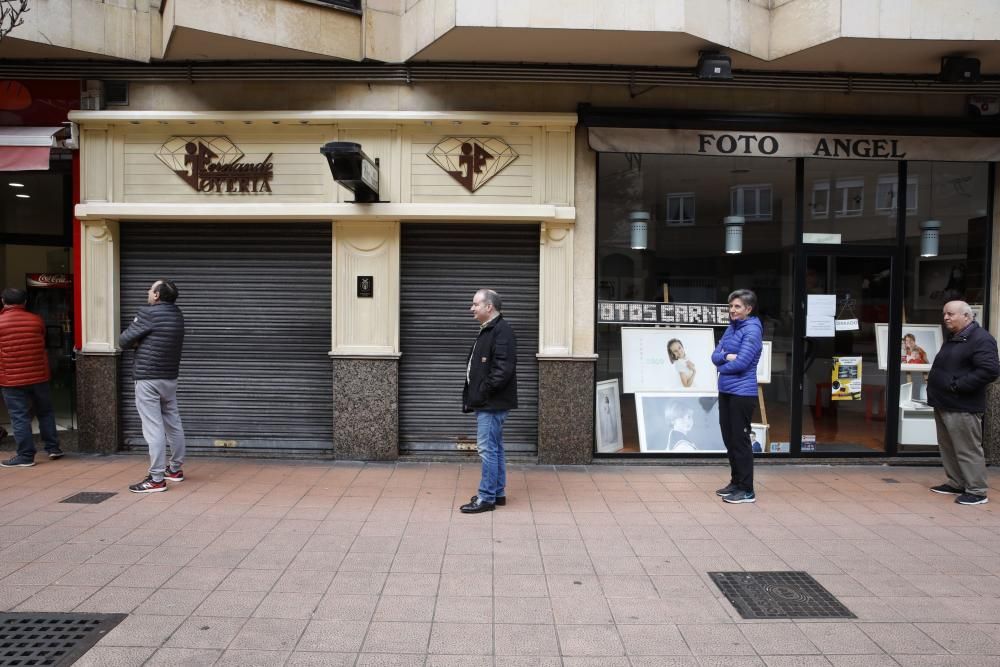 Primer dia cierre de Gijón por el coronavirus