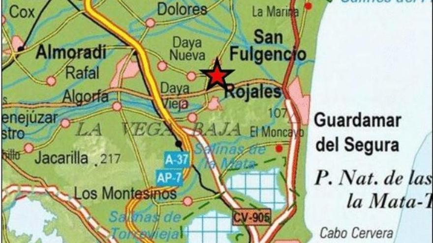 Un pequeño terremoto se deja sentir en la Vega Baja