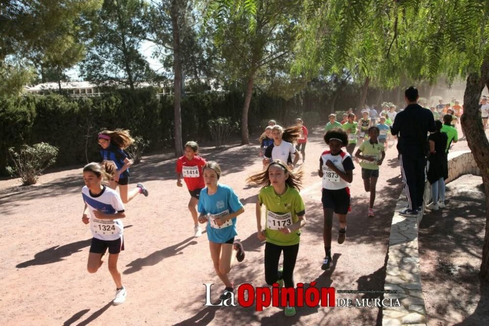 Final Cross Escolar de Lorca. Alevín femenino