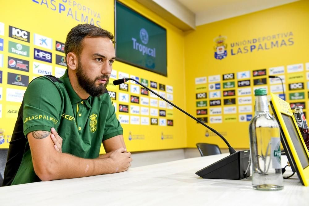 Rueda de prensa de Deivid, de la UD Las Palmas