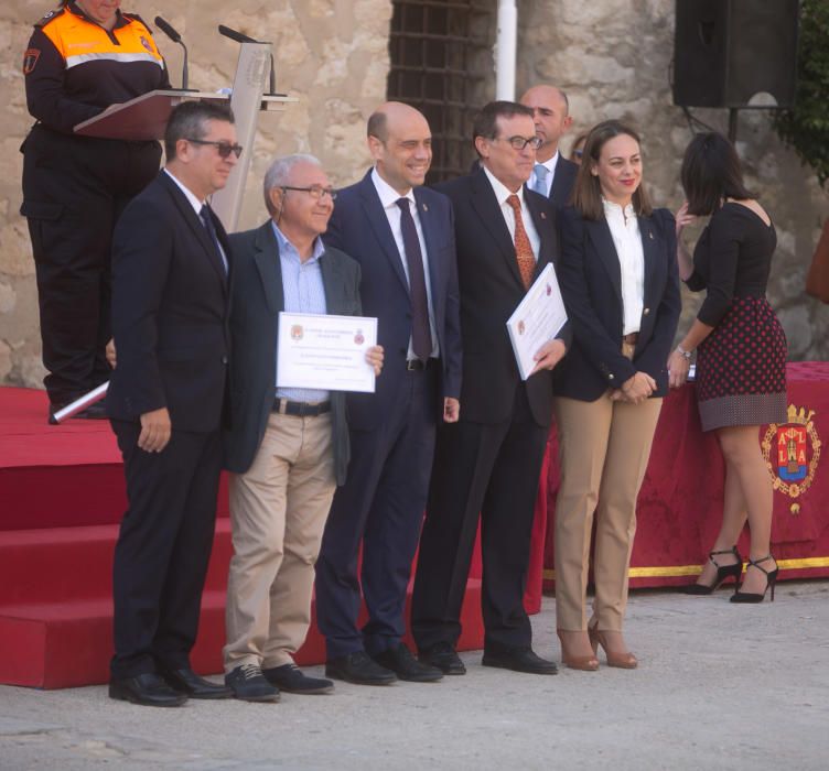 Homenaje a los voluntarios de Protección Civil