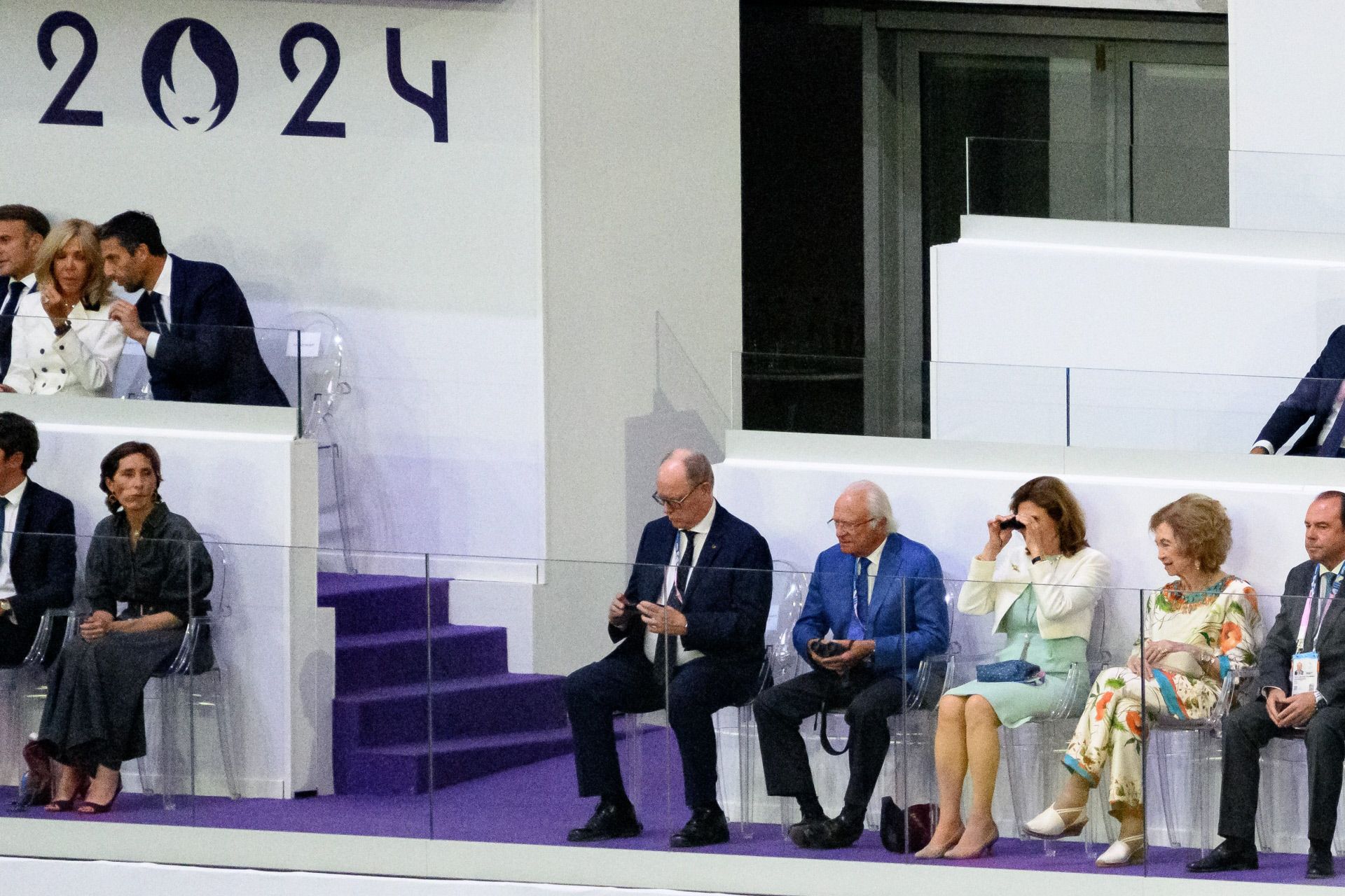 La reina Sofía acude a la gala de clausura de los JJOO.