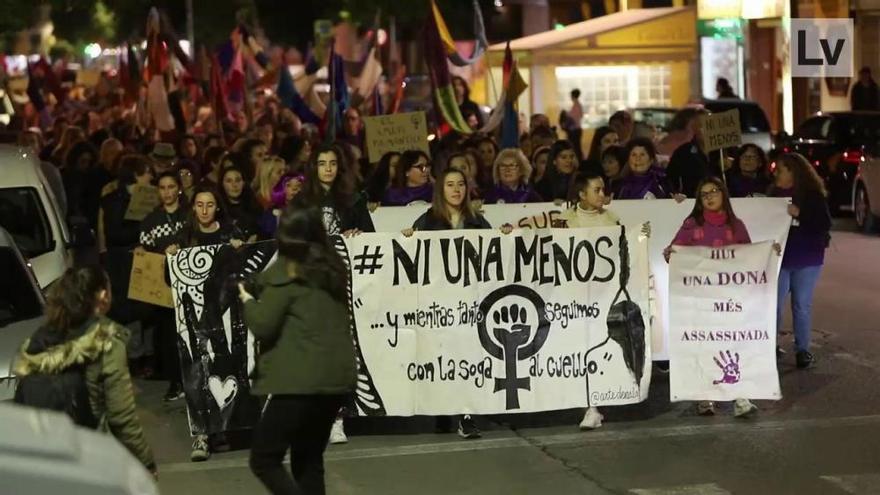 Actos contra la violencia machista en Canet d'En Berenguer y Sagunt.