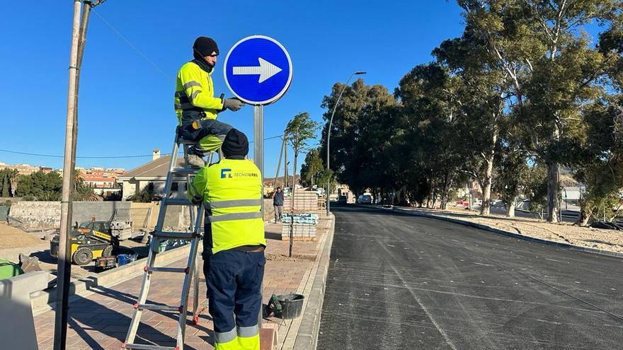 Abre al tráfico el paso inferior de la Avenida de Santa Clara en Lorca