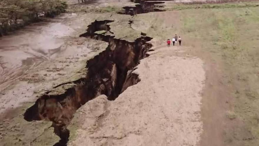 Una grieta en África