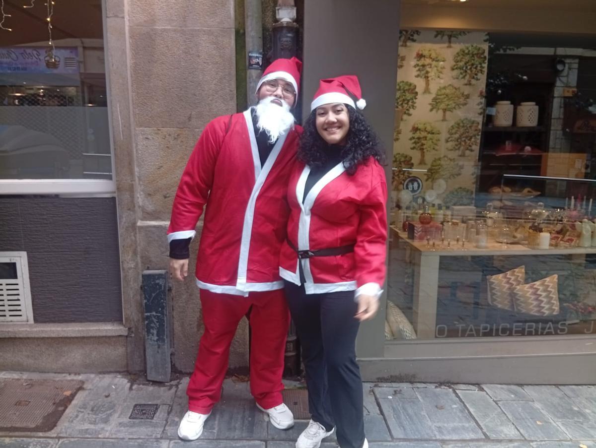 Carlos Alvarado y Dilenny Sojo.