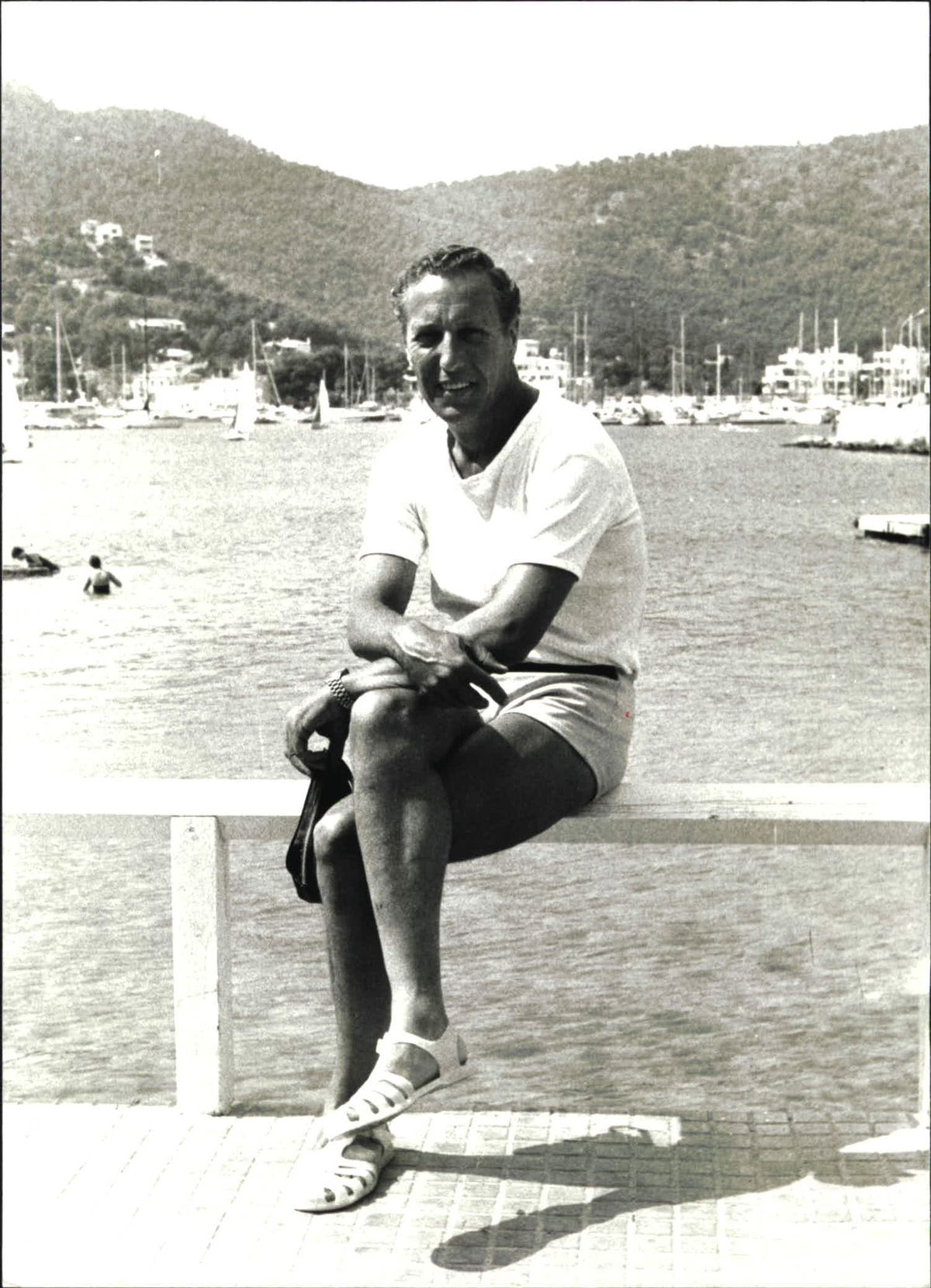 Las fotos de Frederick Forsyth en Mallorca, en su refugio del Port d'Andratx