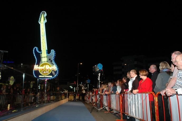 INAUGURACION DEL HARD ROCK CAFE GRAN CANARIA