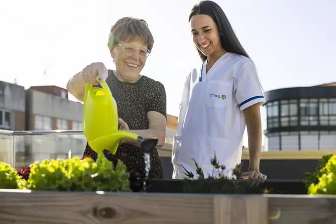 Estas residencias gallegas promueven el envejecimiento activo: participan en diferentes actividades de los colegios de Vigo