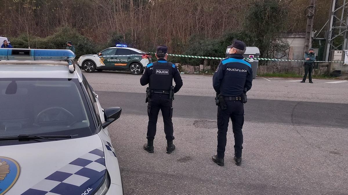 Las fuerzas de seguridad han acordonado la zona.