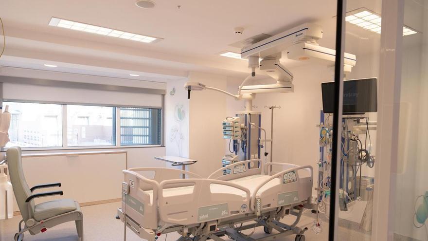 El hospital Infantil de Zaragoza estrena su nueva uci pediátrica.