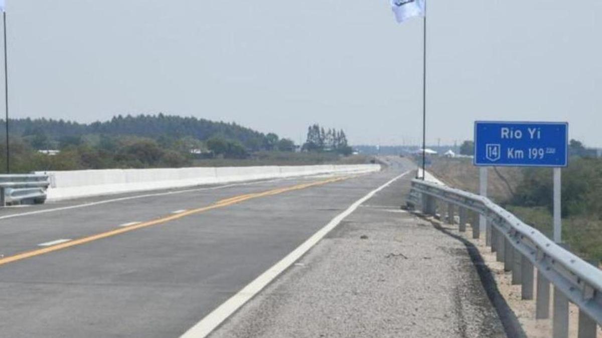Uno de los últimos tramos de la autopista de Copasa y Espina en Uruguay
