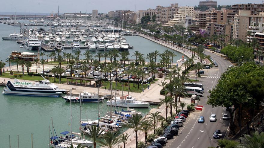 Cortes de tráfico en el Paseo Marítimo de Palma este domingo por la instalación de una tubería de impulsión