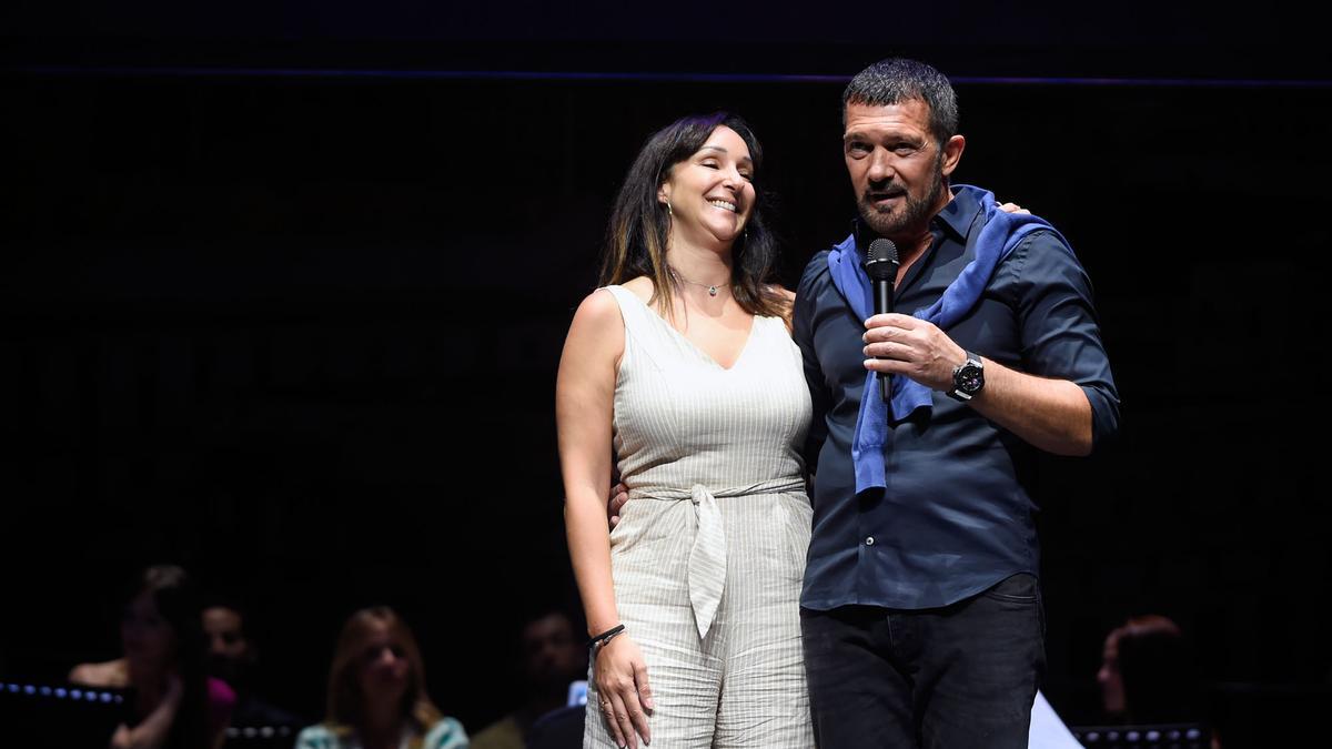 Antonio Banderas presenta el musical 'Company' en el Teatro Soho CaixaBank