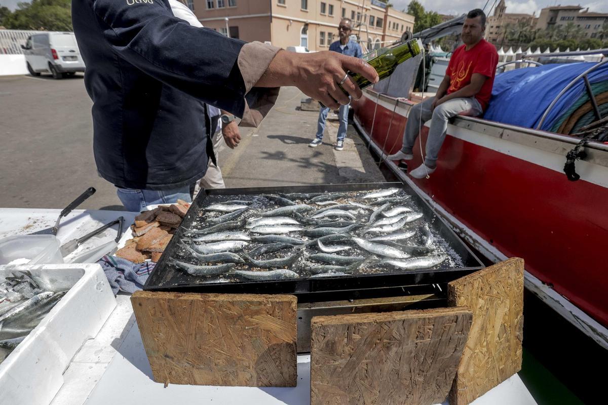 En 2025 la Fira de la Sardina se celebró en el Moll Vell.