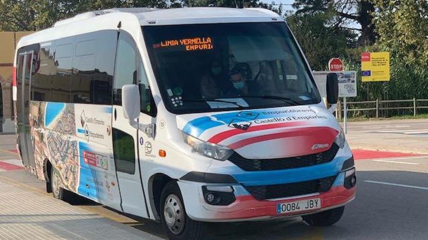 Autobús del transport públic de Castelló i Empuriabrava