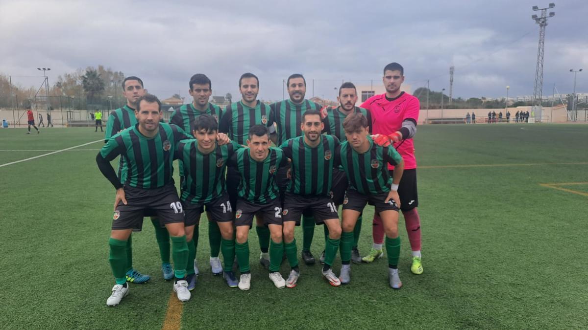 Once titular del Daimús CF en el partido de este martes ante la UE Tavernes