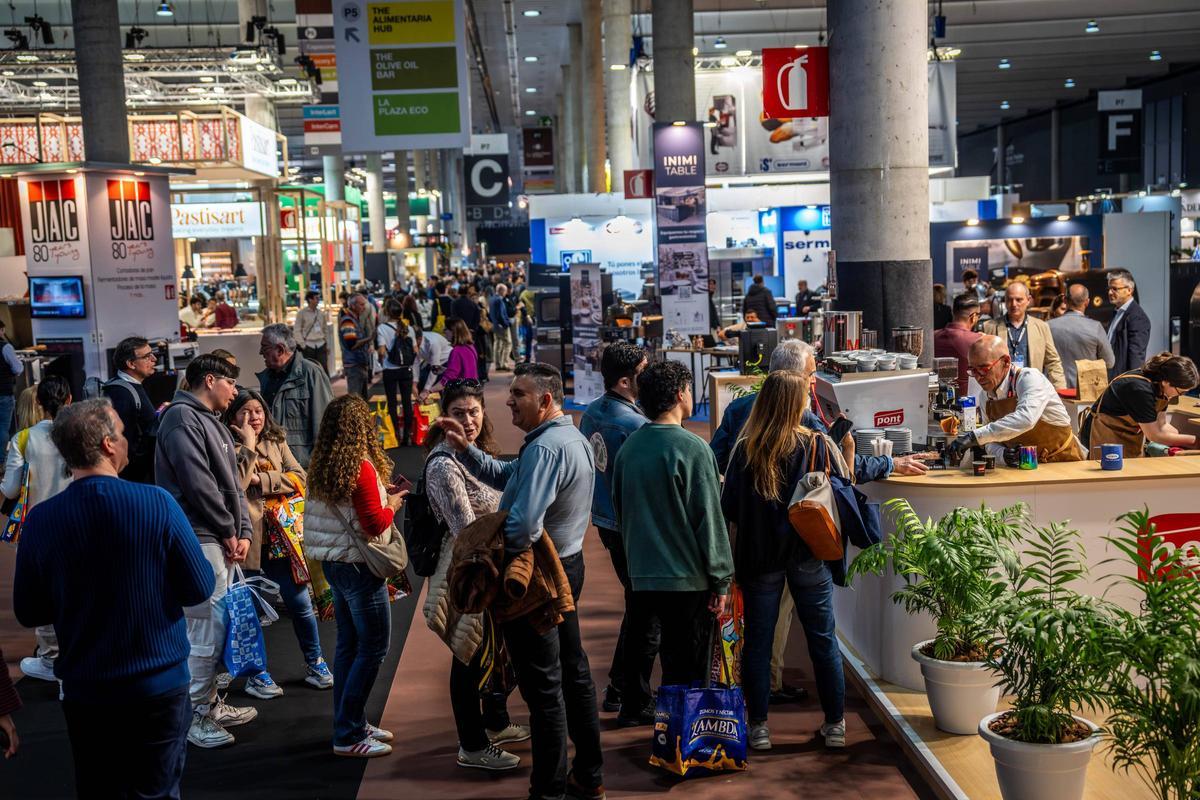 Último día del salón Alimentaria-Hostelco