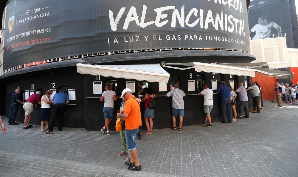 Valencia CF: renovación de abonos