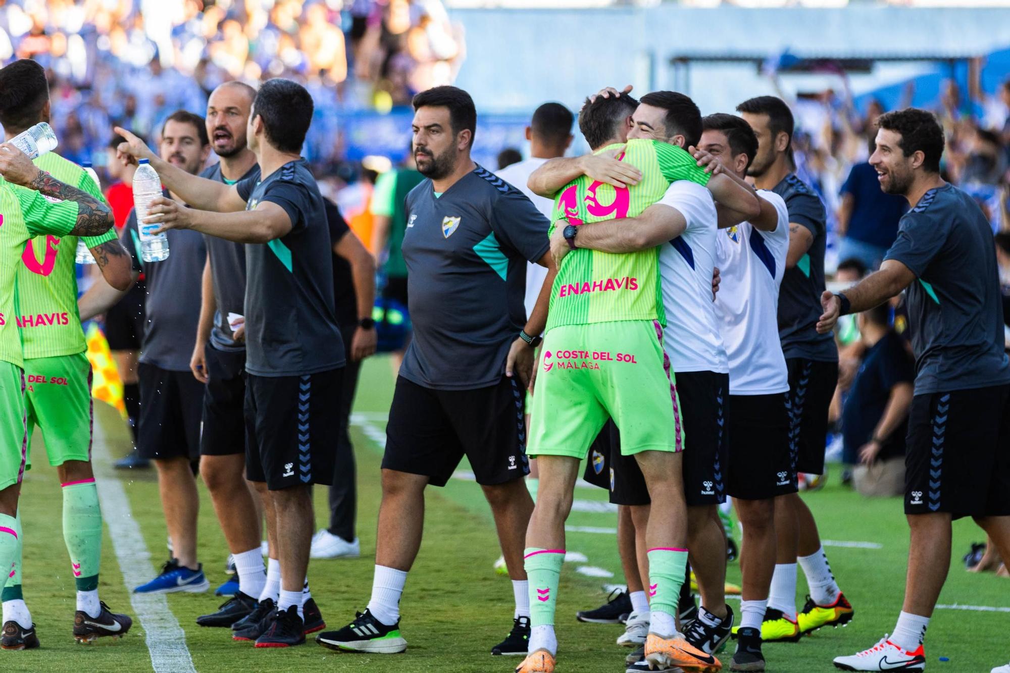 El Deportivo Linares - Málaga CF, en imágenes