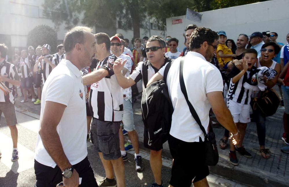 Invasión albinegra en Gavà