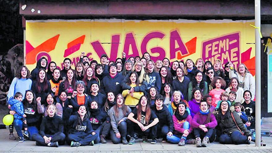 Coordinadora de feminismes anticapitalista, en lluita a Girona