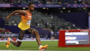 Fotografia de archivo del atleta español Jordan Alejandro Díaz. EFE/ Julio Munoz