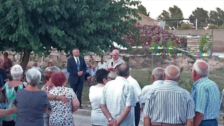 Salillas de Jalón inaugura el Jardín del Carmen como lugar de encuentro