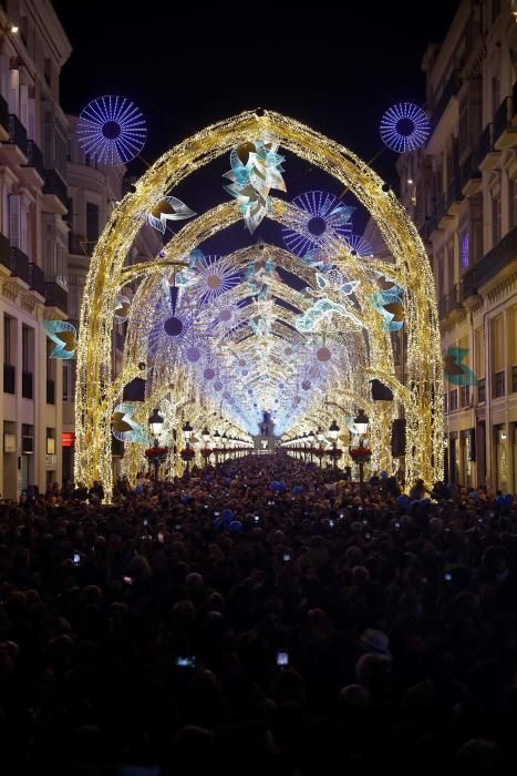 Encendido del Alumbrado Navideño de Málaga