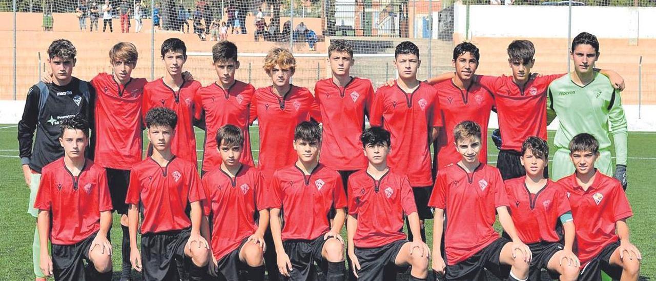 El Recreativo Penya Arrabal se proclamó campeón de Liga del grupo B de cadetes Primera Regional al ganar al Son Cladera.