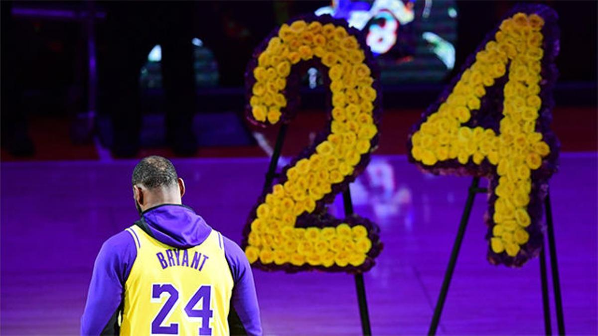 El sentido homenaje de LeBron a Kobe Bryant