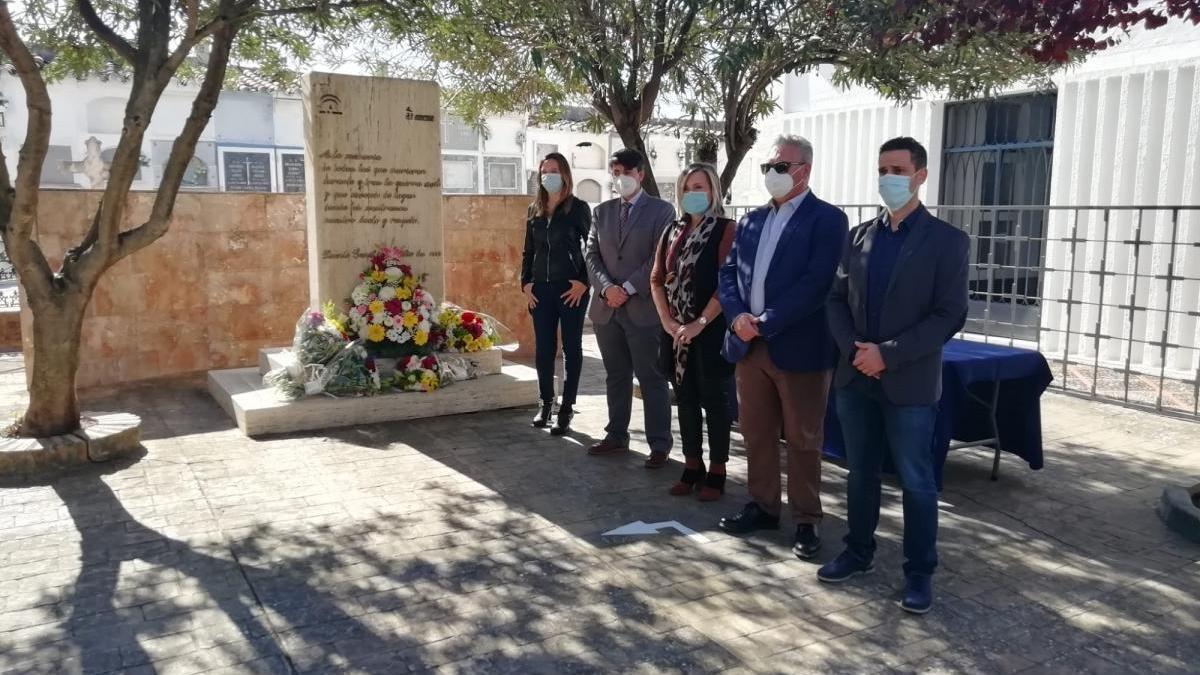 Homenaje en Puente Genil a los fallecidos durante el franquismo