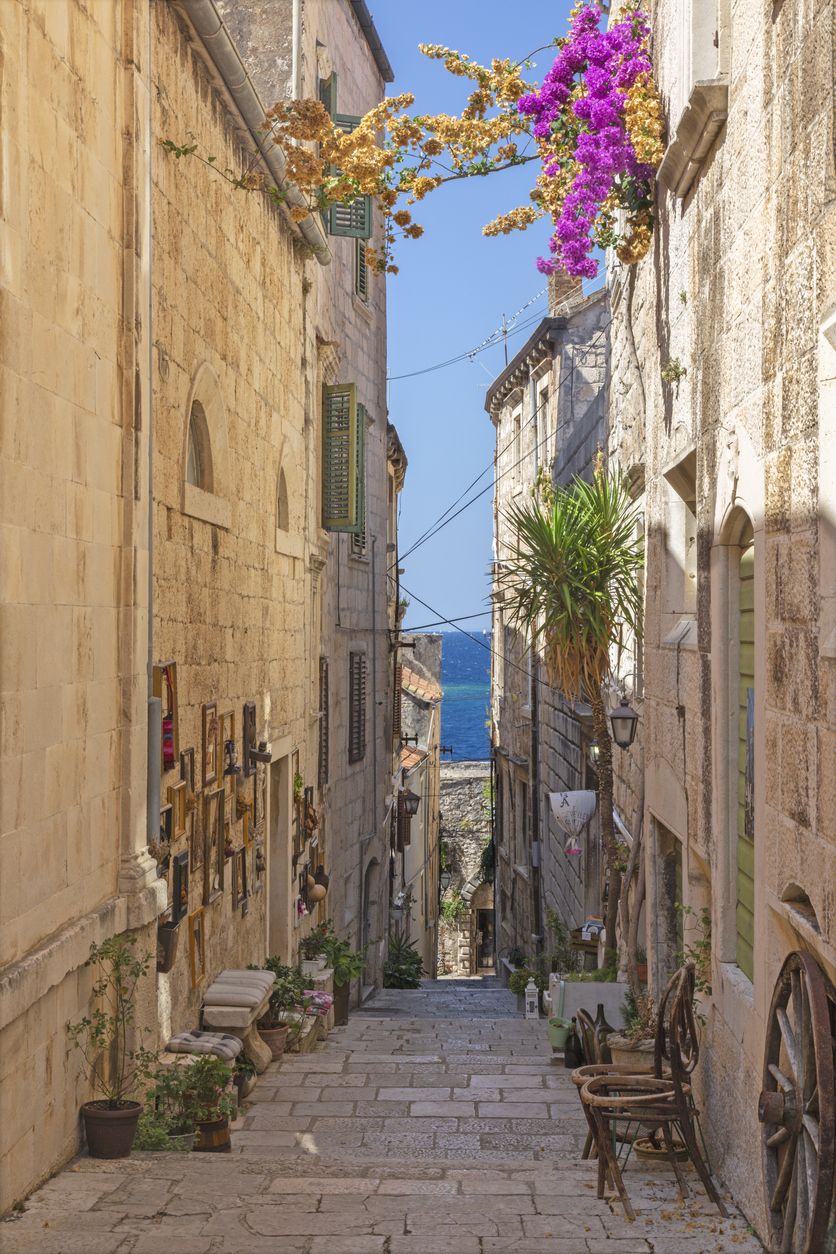 Callejando por Korcula, Croacia