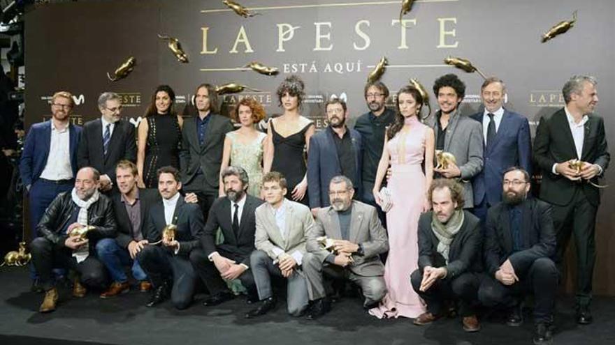 Elenco de &#039;La Peste&#039;.