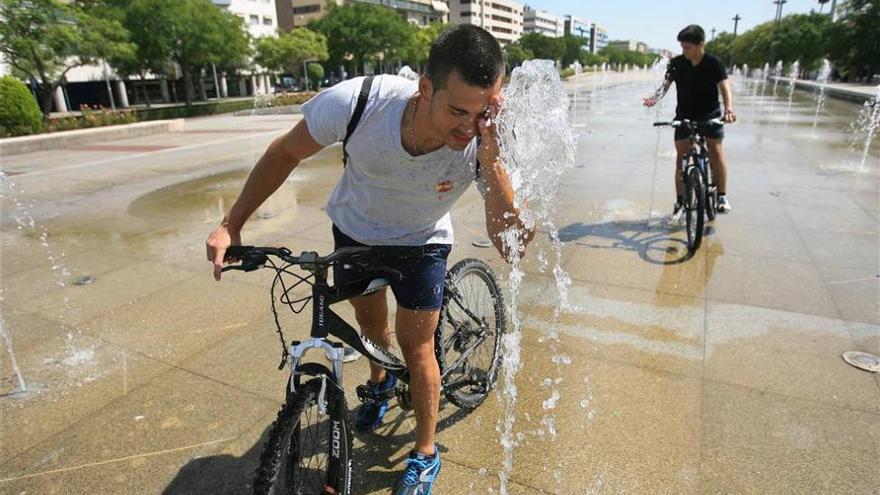 Córdoba roza la alerta naranja con una máxima de 39,9 grados