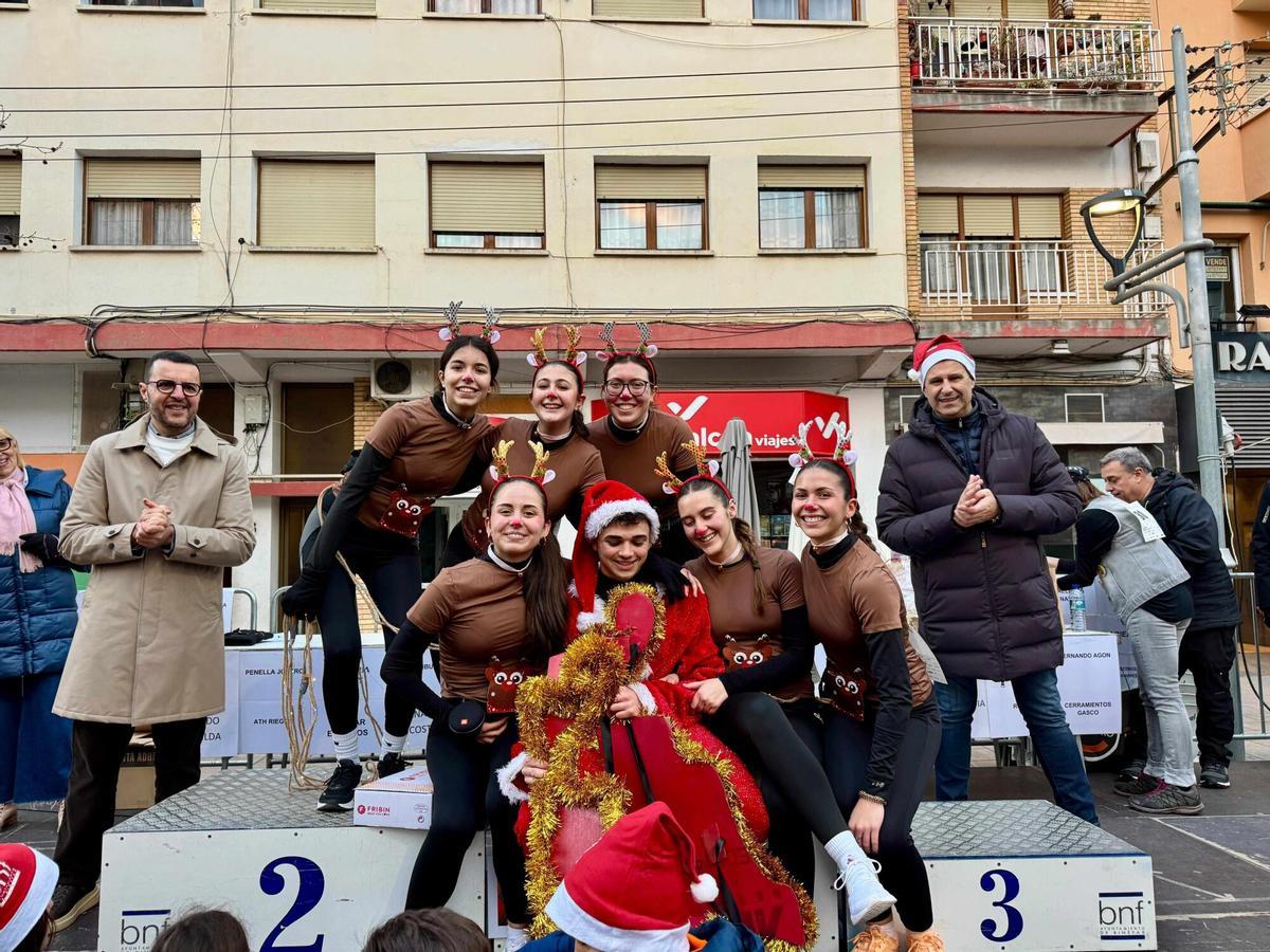 Premio al mejor disfraz en Binéfar.