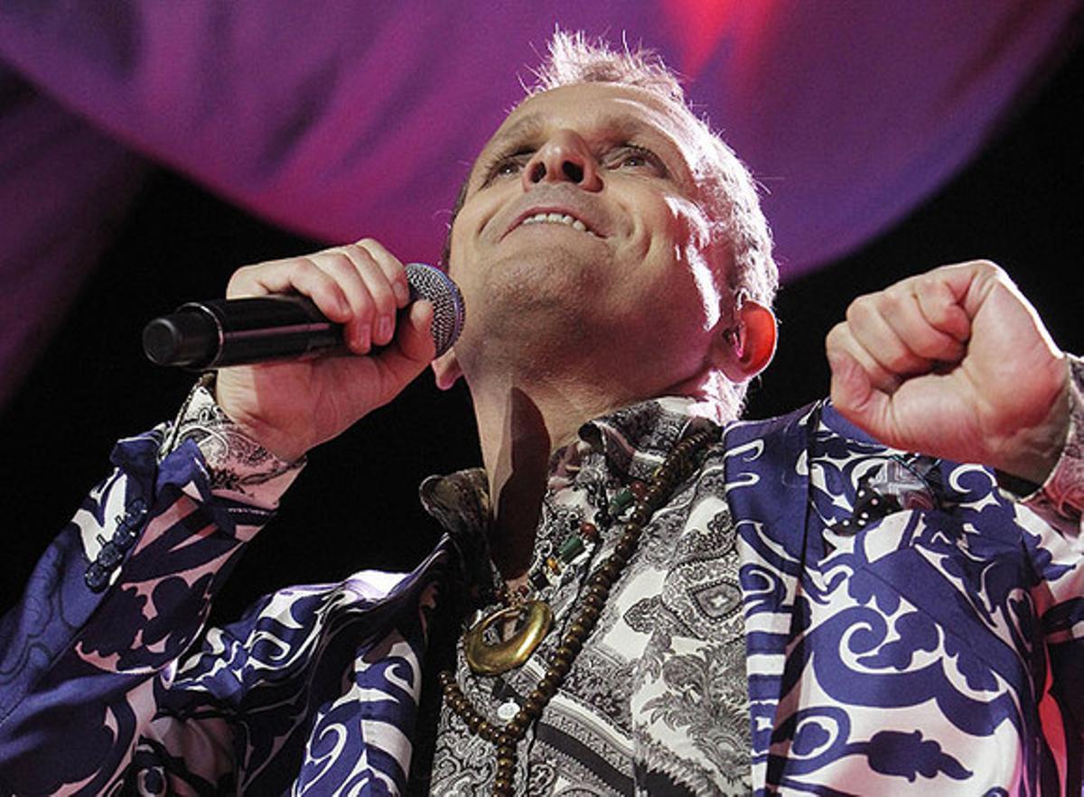 Miguel Bosé, al Festival de Cap Roig, aquest dimecres. Miguel Bosé, al Festival de Cap Roig, aquest dimecres.
