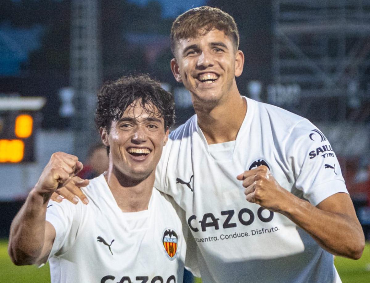 Facu González con Pablo Gozalbez