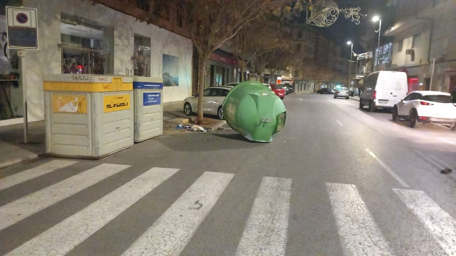 Oleada de actos vandálicos en Xàtiva