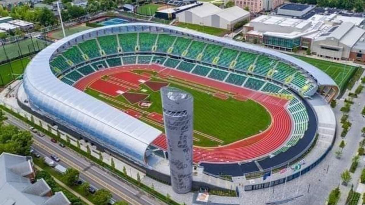 El renovado Hayward Field de Oregon