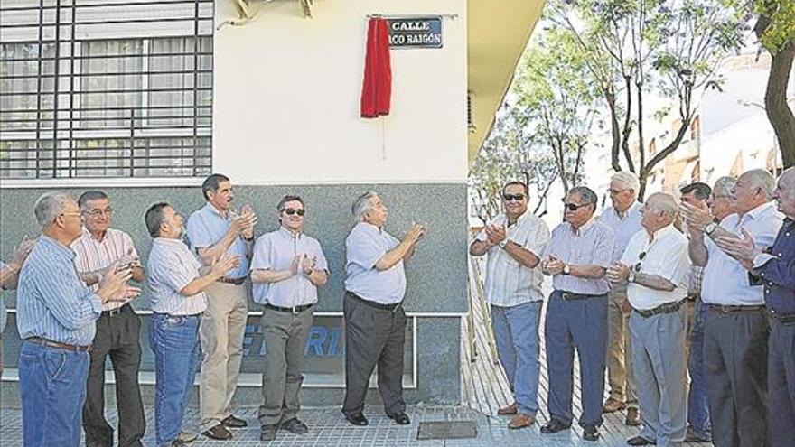 El torero Paco Raigón ya tiene su calle en Montilla