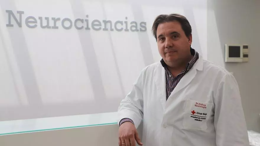 Juan José Ochoa, coordinador del Instituto de Neurociencias del hospital Cruz Roja de Córdoba