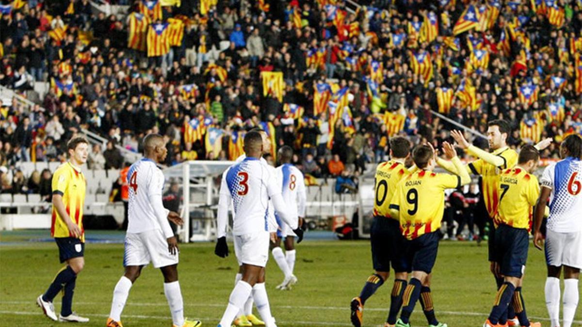 Catalunya jugará contra Euskadi en el Camp Nou