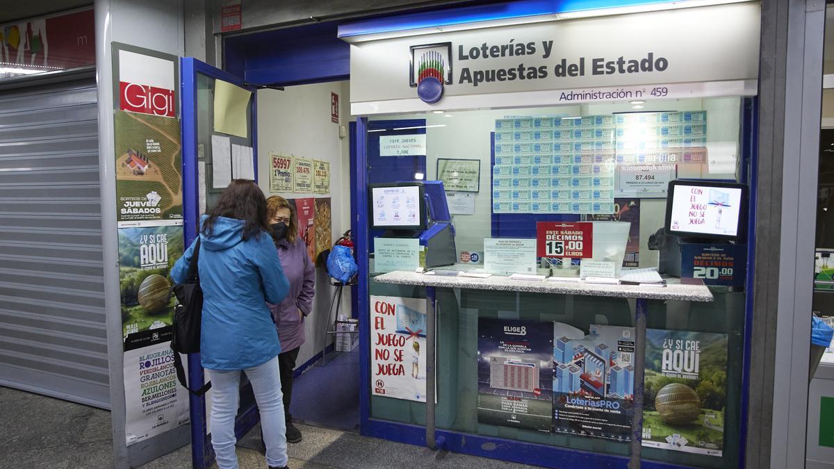 Una Administración de Loterías, en una imagen de archivo