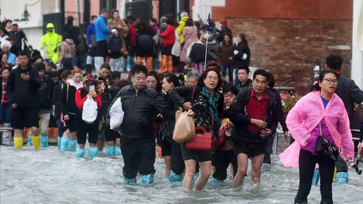 Venecia después del 'acqua alta'