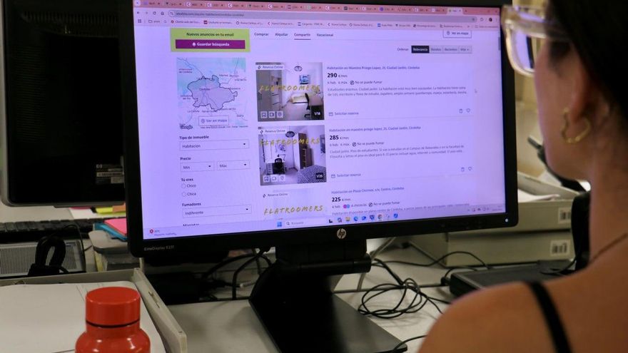 La oferta de pisos en alquiler para estudiantes en Córdoba supera la demanda a un mes del inicio del curso