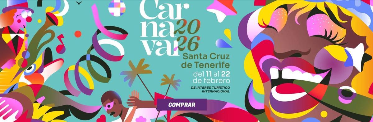 Home de la web en la que se pondrán a la venta las entradas